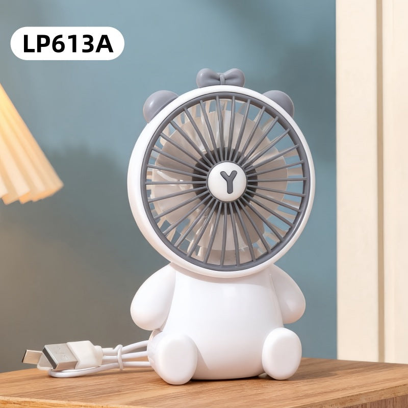 Cartoon Bear USB Portable Desktop Fan