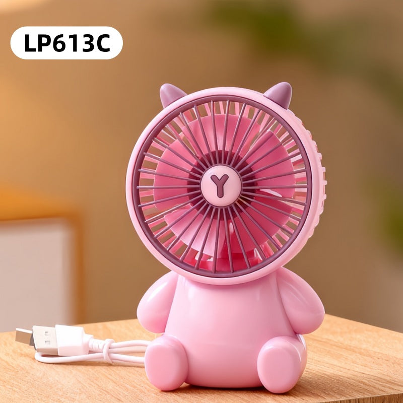 Cartoon Bear USB Portable Desktop Fan