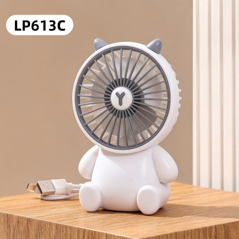 Cartoon Bear USB Portable Desktop Fan