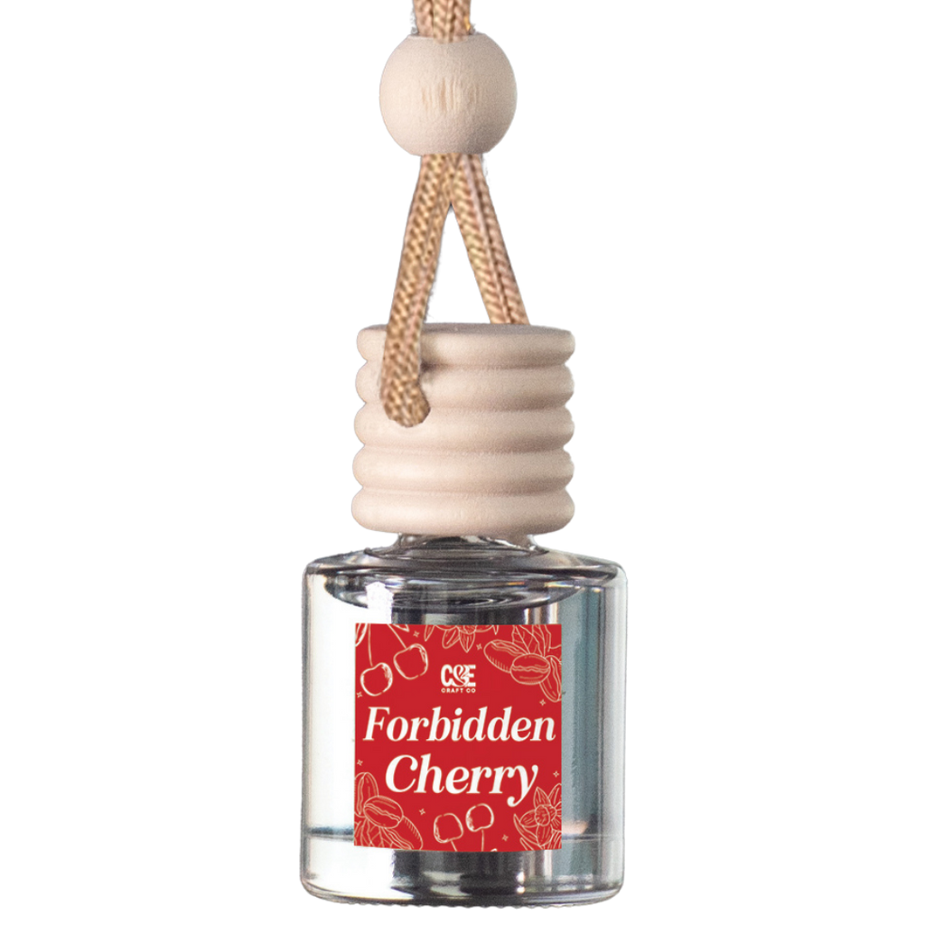 Forbidden Cherry Scented Car Freshener