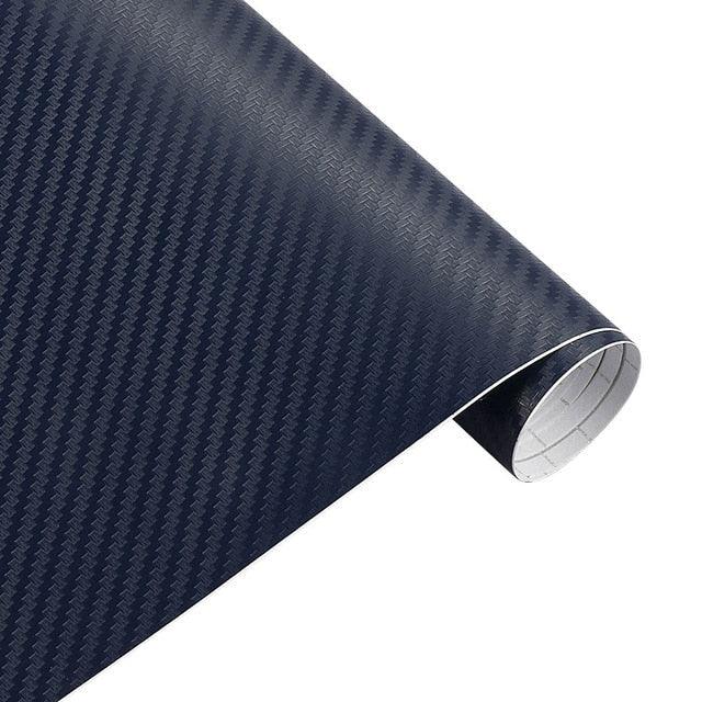 3D Carbon Fiber Vinyl Car Wrap Sheet Roll Film