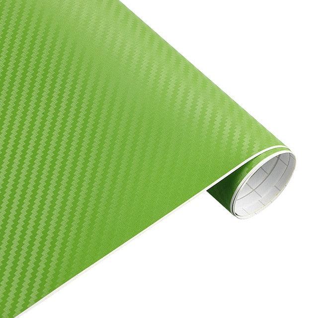 3D Carbon Fiber Vinyl Car Wrap Sheet Roll Film