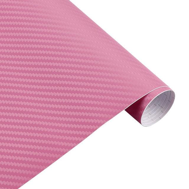 3D Carbon Fiber Vinyl Car Wrap Sheet Roll Film