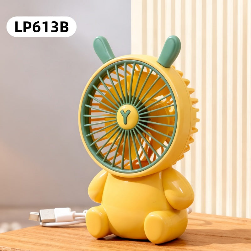 Cartoon Bear USB Portable Desktop Fan