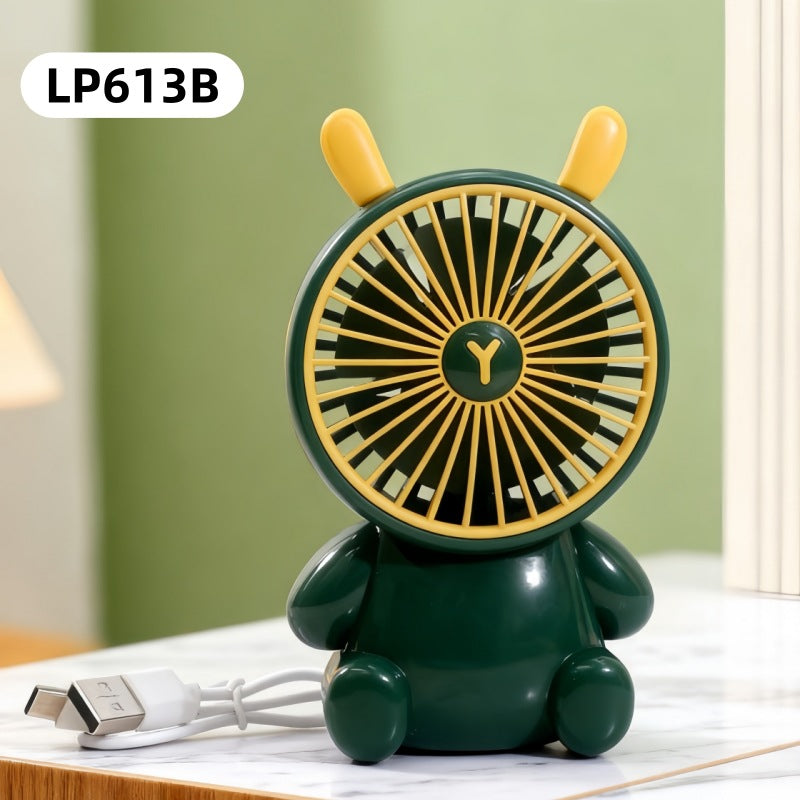 Cartoon Bear USB Portable Desktop Fan