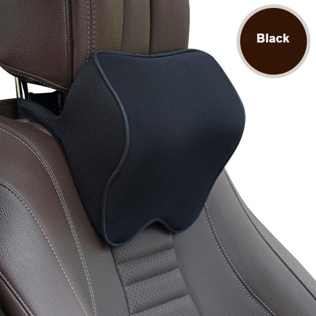 Car Seat Headrest Pillow Auto Memory Foam Car Neck Pillow Seat Head Support Lumbar Support For Office Chair Cushion Car Neck Headrest Pillow Car Accessories Cushion Auto Seat Head Support Neck Protector Automobiles Seat Neck Rest Car Neck For Car Auto